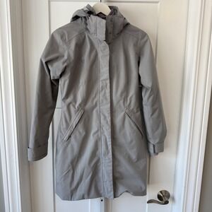 Patagonia Womens XS Tres 3 in 1 Insulated Parka Jacket Gray Waterproof Hood